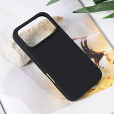 Futrola Teracell Soft Velvet za iPhone 17 Pro 6.3 crna