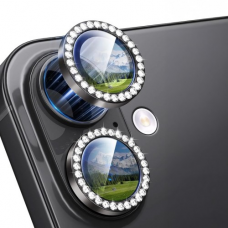 Zastita za kameru Diamond za iPhone 17 6.3 crna Zastita za kameru Diamond za iPhone 17 6.3 crna