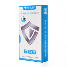 Zastitno staklo Tempered glass Teracell Titan 2.5D 10u1 za Samsung S938B Galaxy S25 Ultra crni (fingerprint unlock)