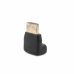 Adapter HDMI M na Z ugao 90Â° JWD-AD15