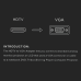 Adapter mini HDMI na VGA (Audio) JWD-HDMI10 Adapter mini HDMI na VGA (Audio) JWD-HDMI10