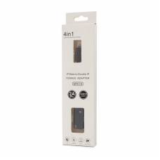 Adapter za slusalice i punjenje IP-5 iPhone lightning crni Adapter za slusalice i punjenje IP-5 iPhone lightning crni
