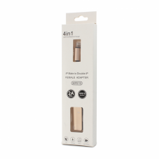 Adapter za slusalice i punjenje IP-5 iPhone lightning zlatni Adapter za slusalice i punjenje IP-5 iPhone lightning zlatni