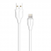 Data kabl LDNIO LS361 lightning beli 1m Data kabl LDNIO LS361 lightning beli 1m