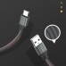 Data kabl LDNIO LS441 micro USB sivi