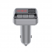 FM transmiter C6 USB Bluetooth 5.0 12-24V handsfree sivi FM transmiter C6 USB Bluetooth 5.0 12-24V handsfree sivi