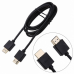 Kabl 1.4V HDMI slim bakarni 3m JWD-05 Kabl 1.4V HDMI slim bakarni 3m JWD-05