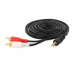 Kabl 2 RCA M na 3.5mm stereo M JWD-AUDIO4 3m Kabl 2 RCA M na 3.5mm stereo M JWD-AUDIO4 3m