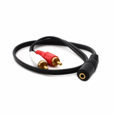 Kabl 2 RCA M na 3.5mm stereo Z JWD-AUDIO7 0.3m Kabl 2 RCA M na 3.5mm stereo Z JWD-AUDIO7 0.3m