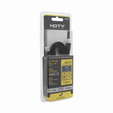 Kabl Flet HDMI na HDMI bakarni 1.5m crni JWD-07 Kabl Flet HDMI na HDMI bakarni 1.5m crni JWD-07