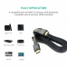 Kabl Flet HDMI na HDMI JWD-04 bakarni 2.0V Flat 1.5m