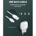 Kucni punjac LDNIO A1306Q QC3.0 sa micro USB kablom Kucni punjac LDNIO A1306Q QC3.0 sa micro USB kablom