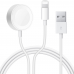 Punjac za Apple smart watch Wireless/lightning beli