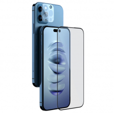 Tempered glass Nillkin 2u1 HD za iPhone 14 Pro Max 6.7 crna Tempered glass Nillkin 2u1 HD za iPhone 14 Pro Max 6.7 crna