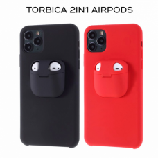 Futrola 2in1 airpods za iPhone 7/8 crvena