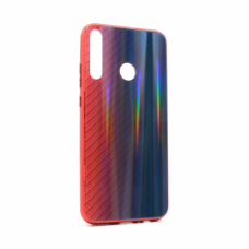 Futrola Carbon glass za Huawei P40 lite E crvena Futrola Carbon glass za Huawei P40 lite E crvena