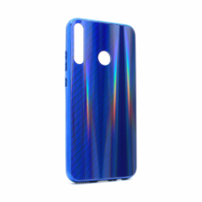 Futrola Carbon glass za Huawei P40 lite E plava Futrola Carbon glass za Huawei P40 lite E plava