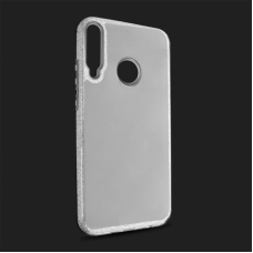 Futrola Crystal Cut za Huawei P40 Lite E srebrna Futrola Crystal Cut za Huawei P40 Lite E srebrna
