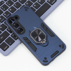 Futrola Cube Ring za Samsung S911 Galaxy S23 tamno plava Futrola Cube Ring za Samsung S911 Galaxy S23 tamno plava