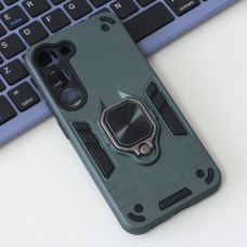 Futrola Cube Ring za Samsung S911B Galaxy S23 tamno zelena Futrola Cube Ring za Samsung S911B Galaxy S23 tamno zelena