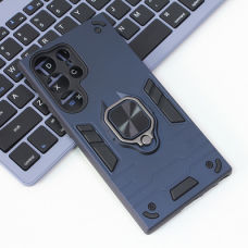 Futrola Cube Ring za Samsung S918 Galaxy S23 Ultra tamno plava Futrola Cube Ring za Samsung S918 Galaxy S23 Ultra tamno plava