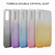 Futrola Double Crystal Dust za Huawei P40 Lite E plavo srebrna Futrola Double Crystal Dust za Huawei P40 Lite E plavo srebrna
