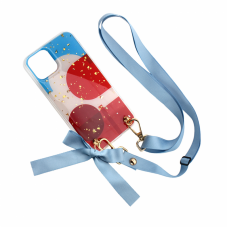 Futrola Fashion Strap Glitter za iPhone 11 Pro 5.8 plava Futrola Fashion Strap Glitter za iPhone 11 Pro 5.8 plava