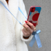 Futrola Fashion Strap Glitter za iPhone 11 Pro 5.8 plava