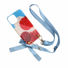 Futrola Fashion Strap Glitter za iPhone 12 Pro Max 6.7 plava Futrola Fashion Strap Glitter za iPhone 12 Pro Max 6.7 plava