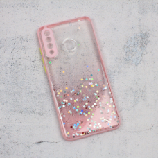 Futrola Frame Glitter za Huawei P30 Lite roze Futrola Frame Glitter za Huawei P30 Lite roze