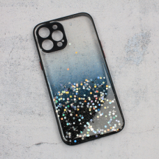 Futrola Frame Glitter za iPhone 12 Pro Max 6.7 crna Futrola Frame Glitter za iPhone 12 Pro Max 6.7 crna