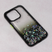 Futrola Frame Glitter za iPhone 14 6.1 Pro crna