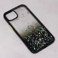 Futrola Frame Glitter za iPhone 14 6.7 Max crna Futrola Frame Glitter za iPhone 14 6.7 Max crna
