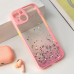 Futrola Frame Glitter za iPhone 15 6.1 roze Futrola Frame Glitter za iPhone 15 6.1 roze