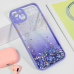 Futrola Frame Glitter za iPhone 15 Plus 6.7  ljubicasta