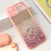 Futrola Frame Glitter za iPhone 15 Plus 6.7 roze