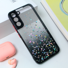 Futrola Frame Glitter za Samsung S906B Galaxy S22 Plus 5G crna Futrola Frame Glitter za Samsung S906B Galaxy S22 Plus 5G crna