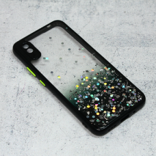 Futrola Frame Glitter za Xiaomi Redmi 9A crna