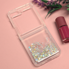 Futrola Glitter za Samsung F731B Galaxy Z Flip 5 5G srebrna Futrola Glitter za Samsung F731B Galaxy Z Flip 5 5G srebrna