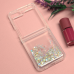 Futrola Glitter za Samsung F731B Galaxy Z Flip 5 5G srebrna