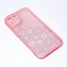 Futrola Heart Color IMD za iPhone 14 6.1 roze Futrola Heart Color IMD za iPhone 14 6.1 roze