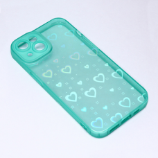 Futrola Heart Color IMD za iPhone 14 6.1 svetlo zelena Futrola Heart Color IMD za iPhone 14 6.1 svetlo zelena