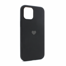 Futrola Heart za iPhone 12 Pro Max 6.7 crna Futrola Heart za iPhone 12 Pro Max 6.7 crna