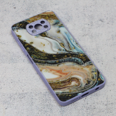 Futrola Marble Diamond za Xiaomi Poco X3/X3 Pro/X3 NFC type 6 ljubicasta Futrola Marble Diamond za Xiaomi Poco X3/X3 Pro/X3 NFC type 6 ljubicasta