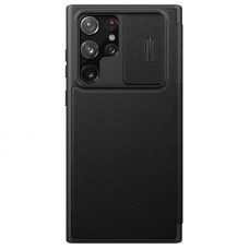 Futrola Nillkin Qin Pro Leather za Samsung S908B Galaxy S22 Ultra 5G crna Futrola Nillkin Qin Pro Leather za Samsung S908B Galaxy S22 Ultra 5G crna