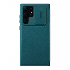 Futrola Nillkin Qin Pro (plain leather) za Samsung Galaxy S23 Ultra zelena Futrola Nillkin Qin Pro (plain leather) za Samsung Galaxy S23 Ultra zelena
