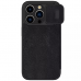 Futrola Nillkin Qin Pro za iPhone 15 Pro 6.1 crna Futrola Nillkin Qin Pro za iPhone 15 Pro 6.1 crna