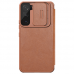 Futrola Nillkin Qin Pro za Samsung S906B Galaxy S22 Plus 5G braon Futrola Nillkin Qin Pro za Samsung S906B Galaxy S22 Plus 5G braon