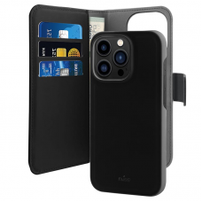 Futrola Puro novcanik 2u1 za iPhone 14 Pro 6.1 crna (EU)