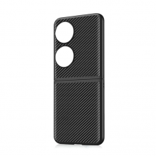 Futrola RUFF Carbon za Huawei P50 Pocket crna Futrola RUFF Carbon za Huawei P50 Pocket crna